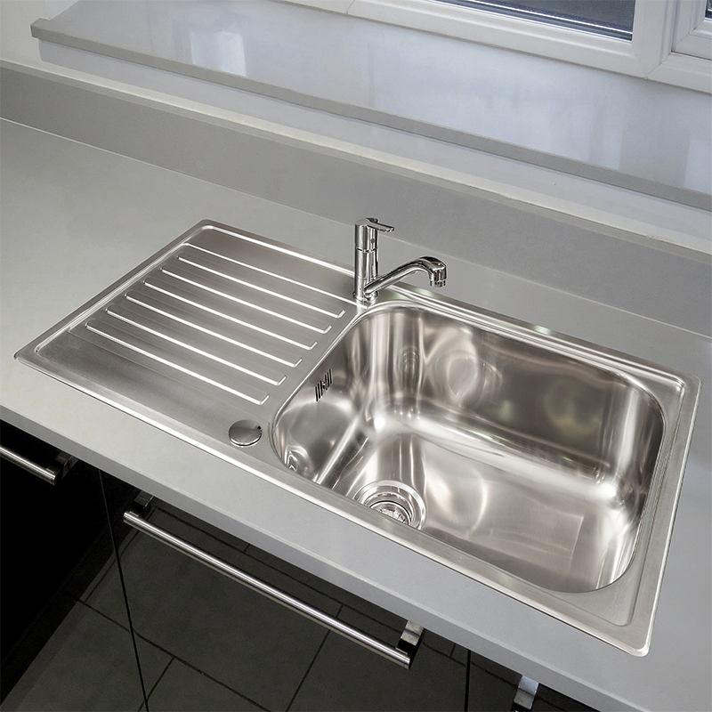 Reginox Minister Reversible Stainless Steel Inset Kitchen Sink