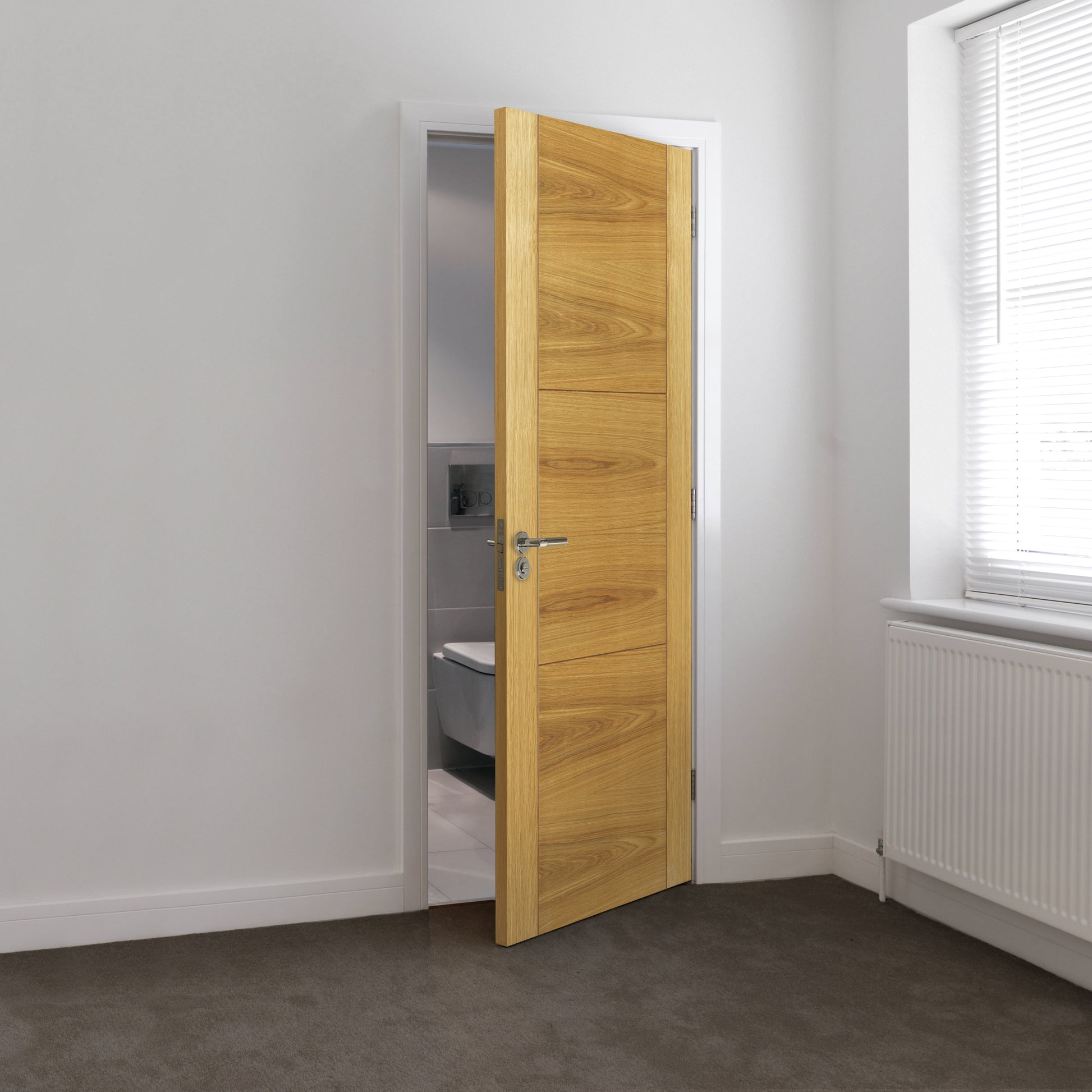 Image for JB Kind Mistral Oak Pre-Finished Internal Fire Door