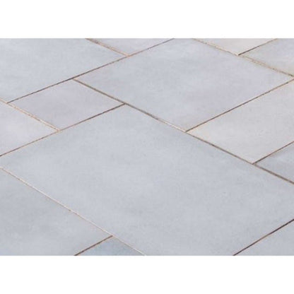 Misty Light Grey Sandstone Paving Pack (19.50m2 - 66 Slabs / Mixed Pack)