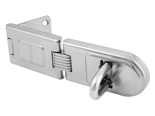 Master Lock Wrought Steel Single Hinged Hasp 200mm