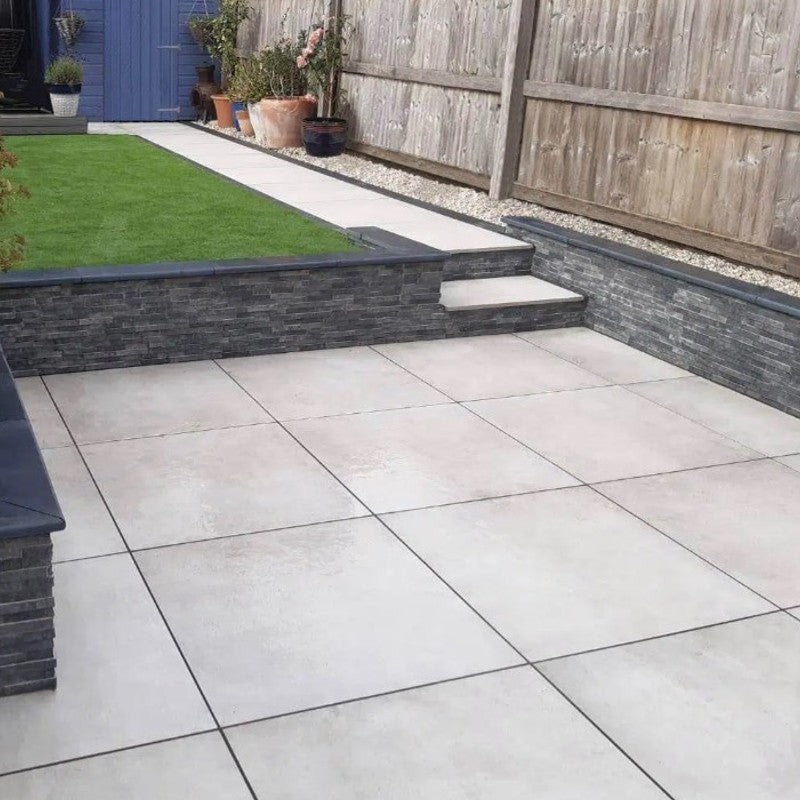 Montego Outdoor Porcelain Paving Tile 800mm x 800mm x 20mm (Pack of 2) - All Colours