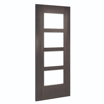 Image for Deanta Montreal Glazed Interior Dark Grey Ash Door 1981 x 762 x 35mm