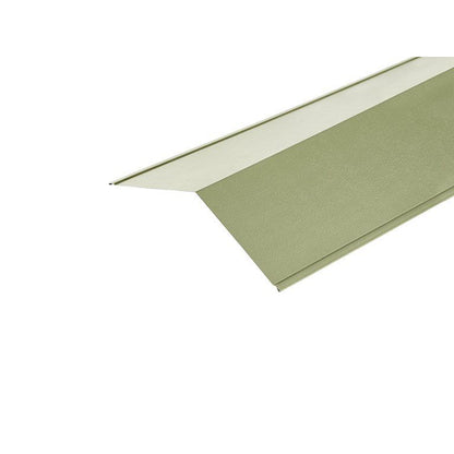 Cladco Metal PVC Plastiol Coated Ridge Flashing 200mm x 200mm x 3m - All Colours