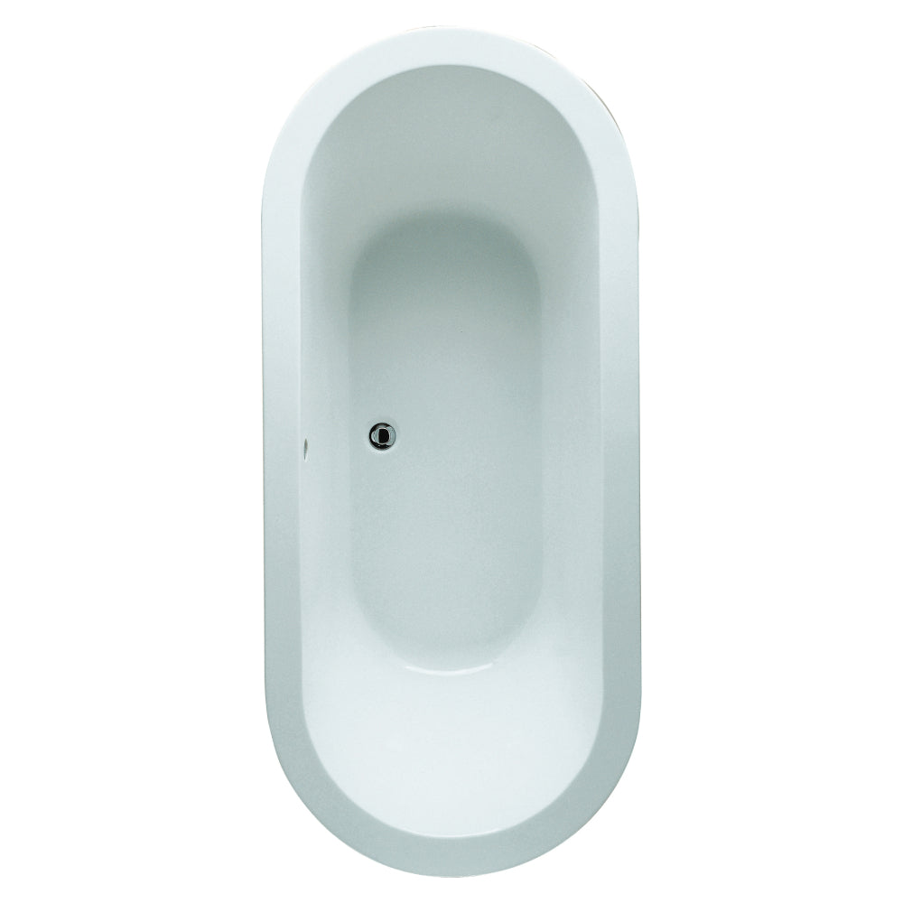 RAK Ceramics DKM Double Ended Oval Bath 1800mm x 800mm - Acrylic