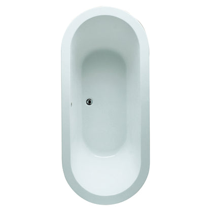 RAK Ceramics DKM Double Ended Oval Bath 1800mm x 800mm - Acrylic