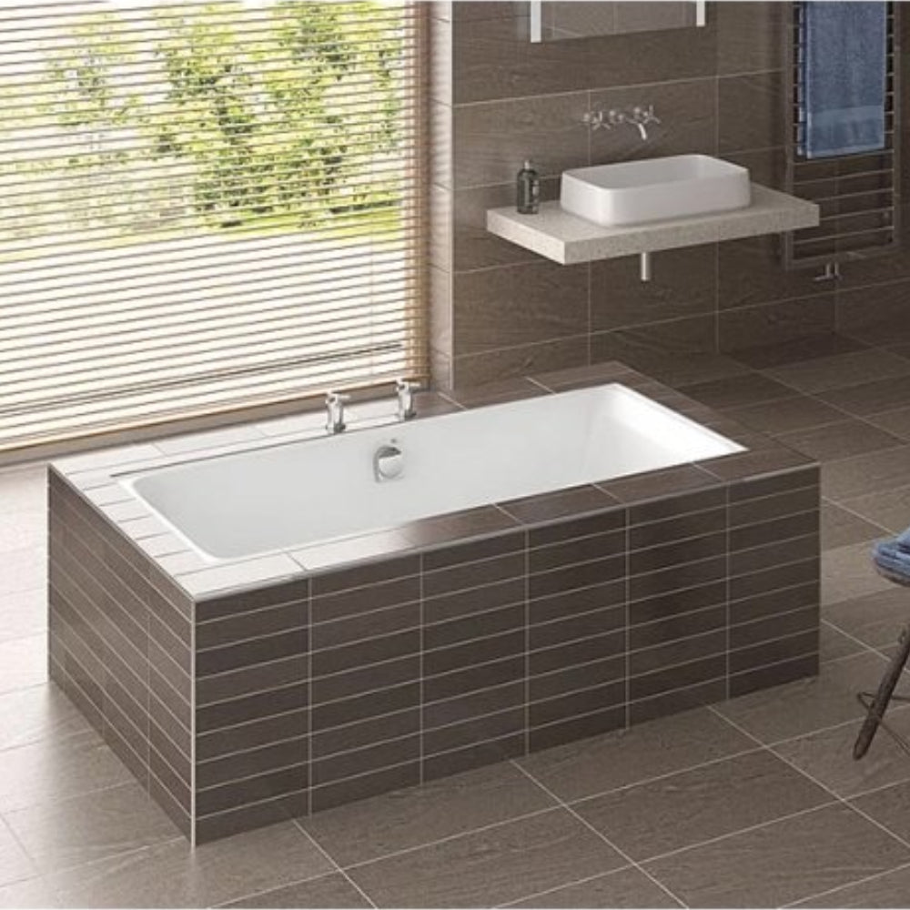 RAK Ceramics Evolution Double Ended Rectangular Bath 1750mm x 750mm - Acrylic