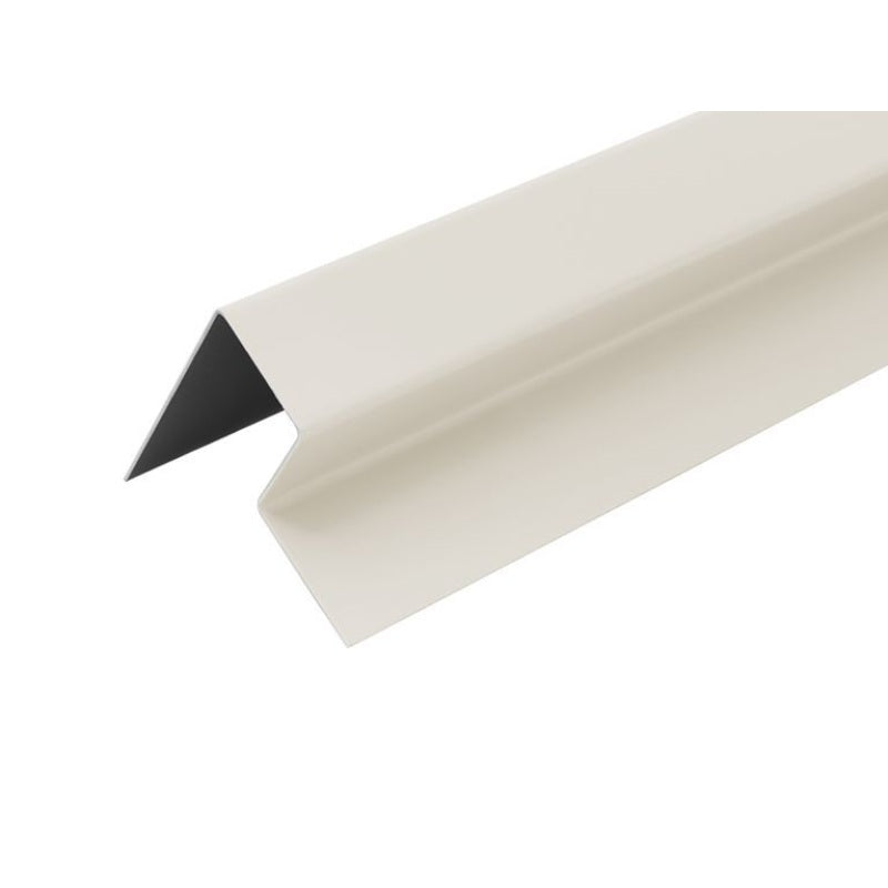 Cladco 3m Fibre Cement Cladding Wall End Profile Trim - All Colours