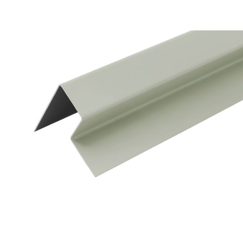 Cladco 3m Fibre Cement Cladding Wall End Profile Trim - All Colours