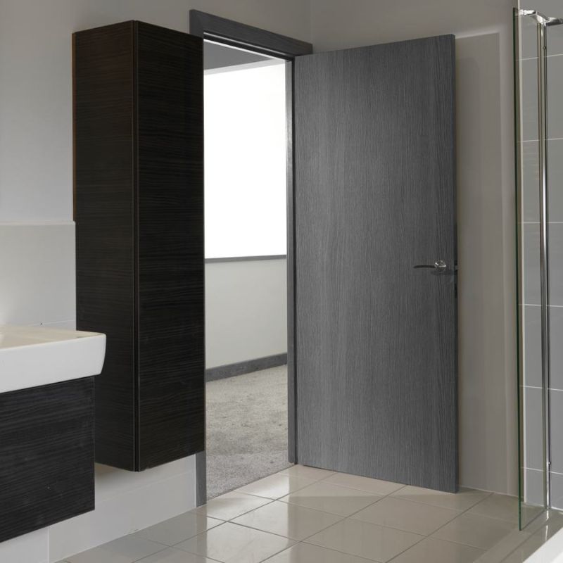 JB Kind Pintado Grey Painted Flush Internal Door-78in x 24in x 35mm (1981 x 610mm)