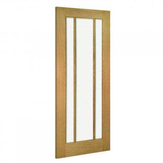 Image for Deanta Norwich Glazed Interior Oak Door - 1981 x 838 x 35 mm