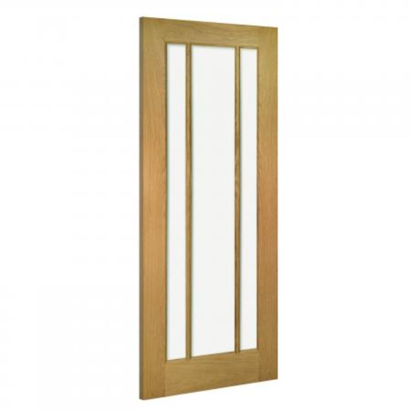 Image for Deanta Norwich Glazed Interior Oak Door - 1981 x 762 x 35 mm