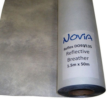 Novia VC8 Reflective Air and Vapour Check Laminate 1.5m x 50m (75m2)