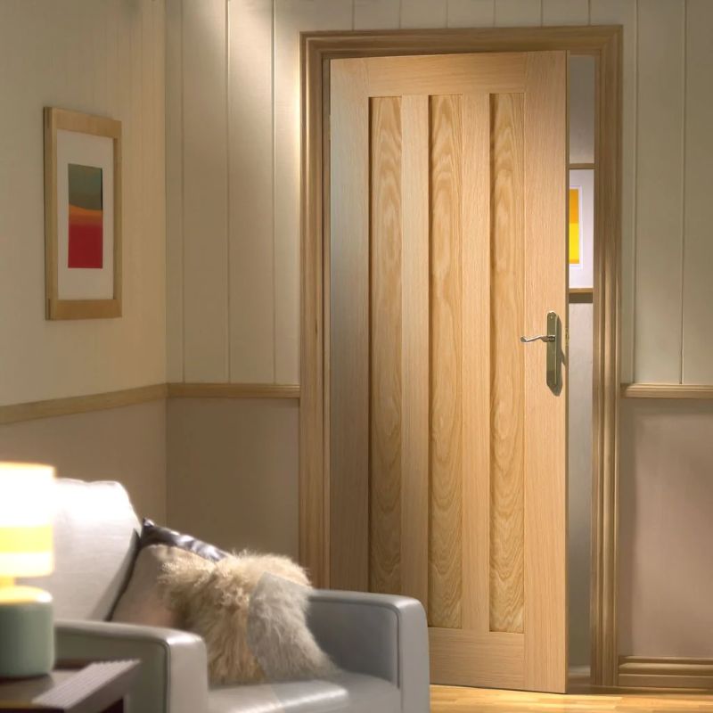 LPD Idaho Oak Internal Door 78in x 27in x 35mm (1981 x 686mm)