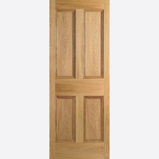 Image for LPD Nostalgia Oak 4 Panel Internal Fire Door