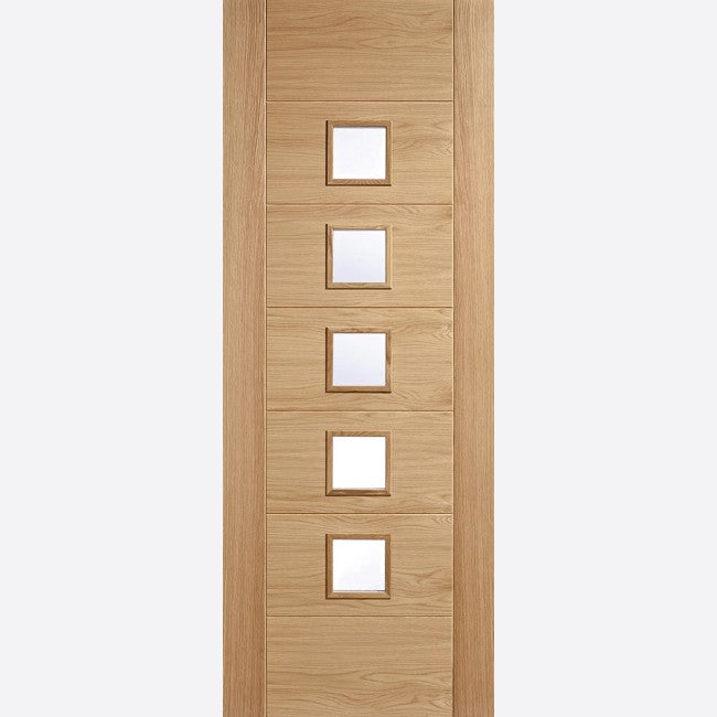 Image for LPD Carini Oak Prefinished Glazed Internal Door