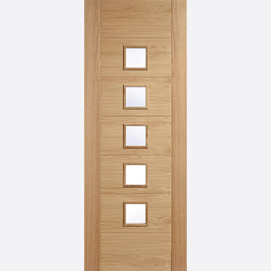 Image for LPD Carini Oak Prefinished Glazed Internal Door