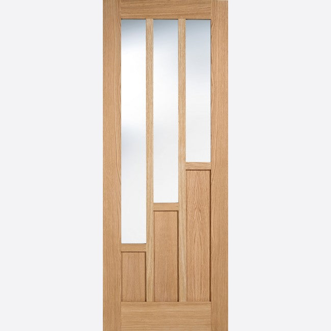 Image for LPD Coventry Oak Glazed Internal Door