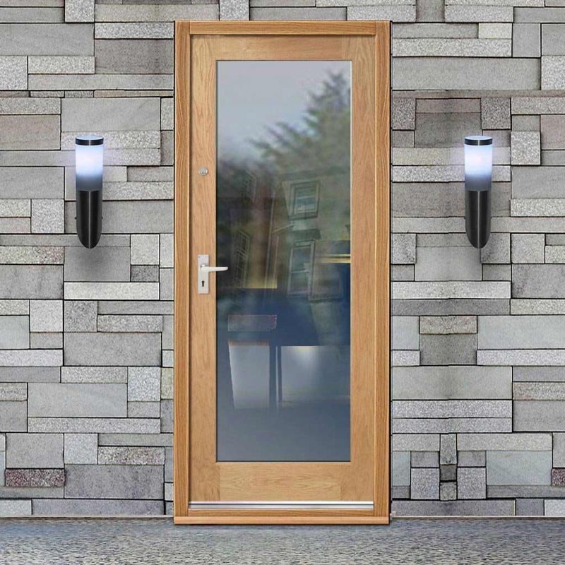 LPD Pattern 10 Oak Clear Double Glazed Exterior Door 78in x 30in x 44mm (1981 x 762mm)