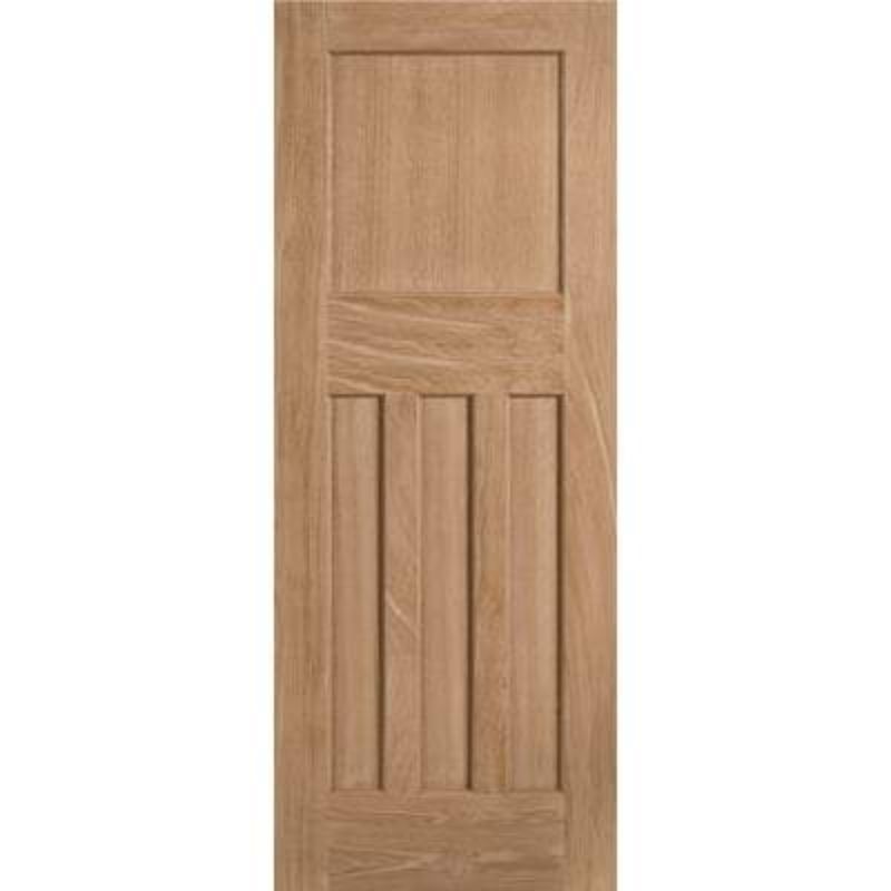 LPD Oak DX 30's Style Un-Finished Internal Door - 2040mm x 626mm