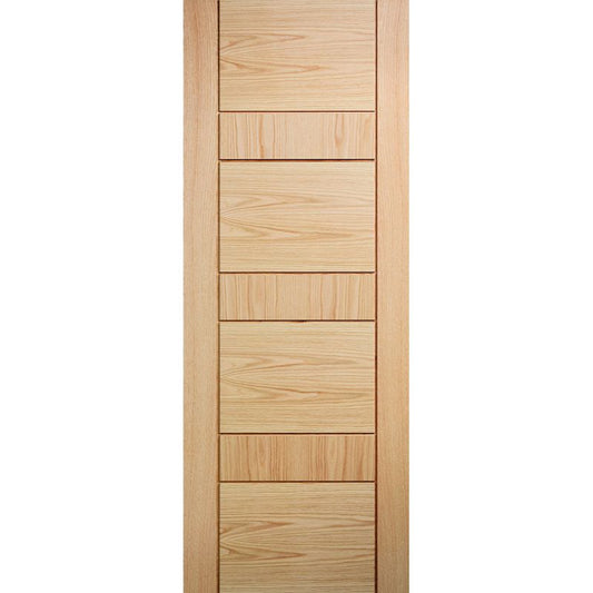 LPD Edmonton Pre-Finished Oak Internal Fire Door-78in x 30in x 44mm (1981 x 762mm)