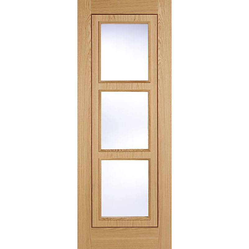 Image for LPD Oak Inlay Clear Glazed Internal Door