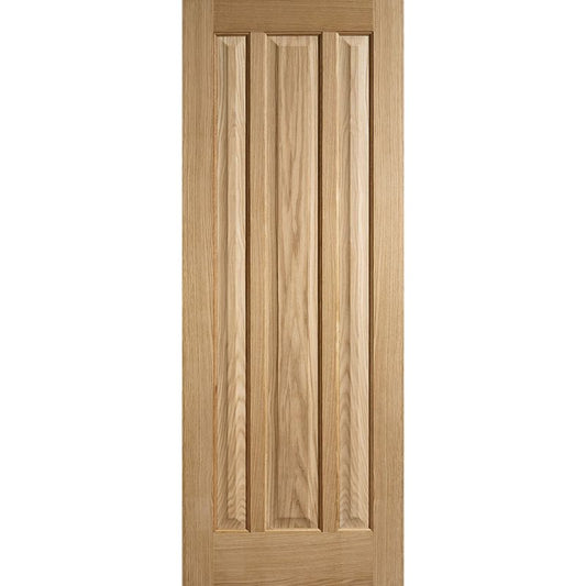 LPD Kilburn Oak Internal Fire Door-78in x 27in x 44mm (1981 x 686mm)