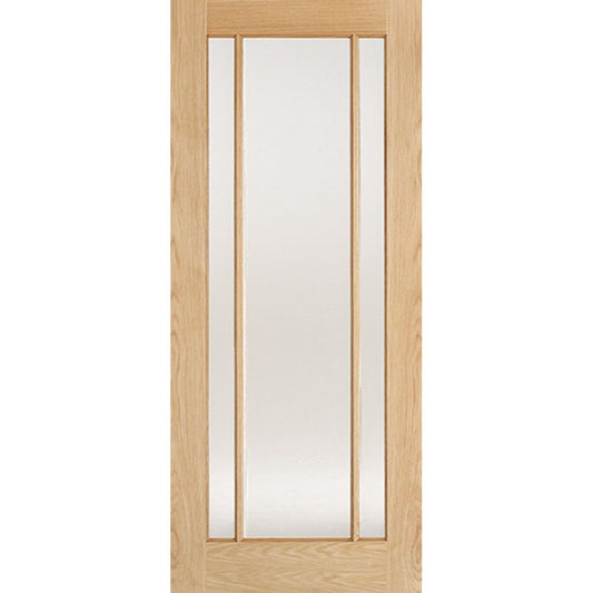 Image for LPD Lincoln Pre-Finished Oak Glazed Internal Door