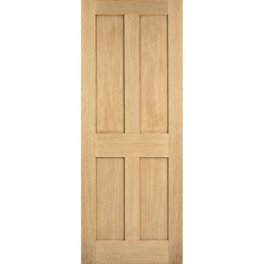 LPD London Oak Internal Fire Door-78in x 27in x 44mm (1981 x 686mm)