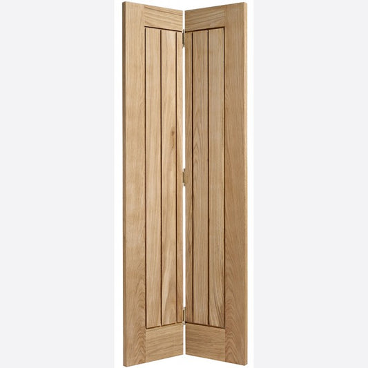 Image for LPD Mexicano Oak Internal Bi Fold Door