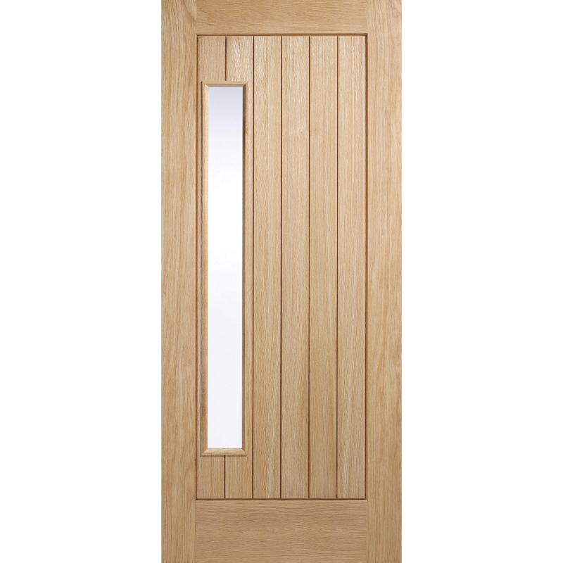 Image for LPD Warmer Door Newbury Oak Glazed External Door