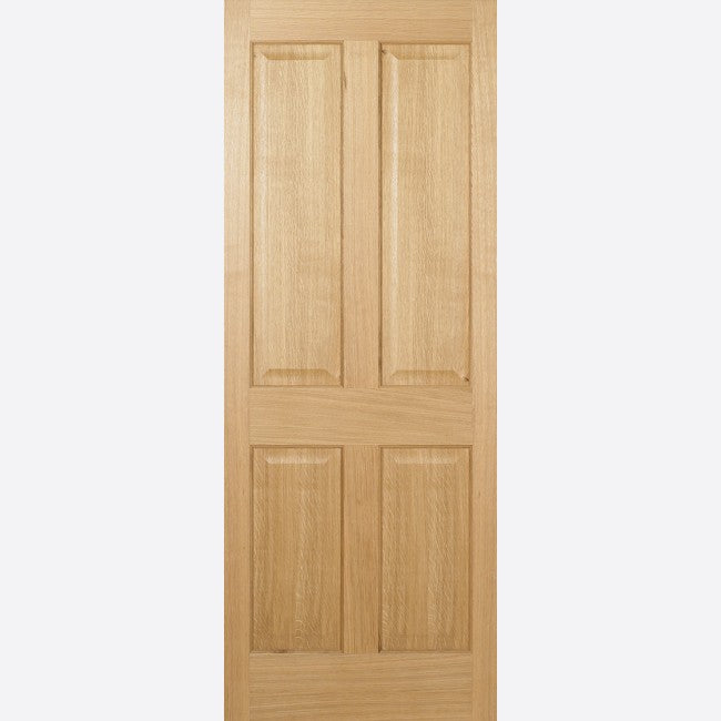 Image for LPD Regency Oak 4 Panel Internal Door