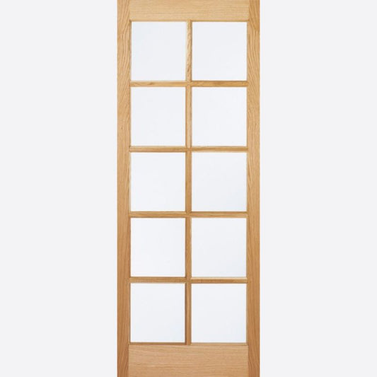 LPD SA Oak 10 Light Internal Door 78in x 33in x 35mm (1981 x 838mm)