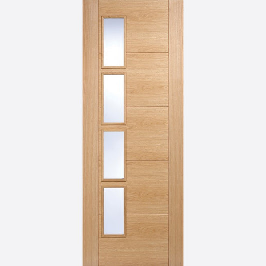 Image for LPD Vancouver Oak Offset Glazed Internal Door