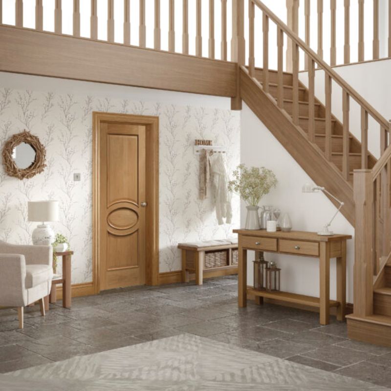 Image for XL Joinery Calabria Internal Oak Door with Raised Mouldings 1981 x 838 x 35mm (33")