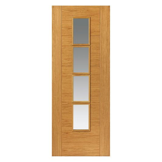 Image for JB Kind Oak Bela Pre-Finished Internal Door