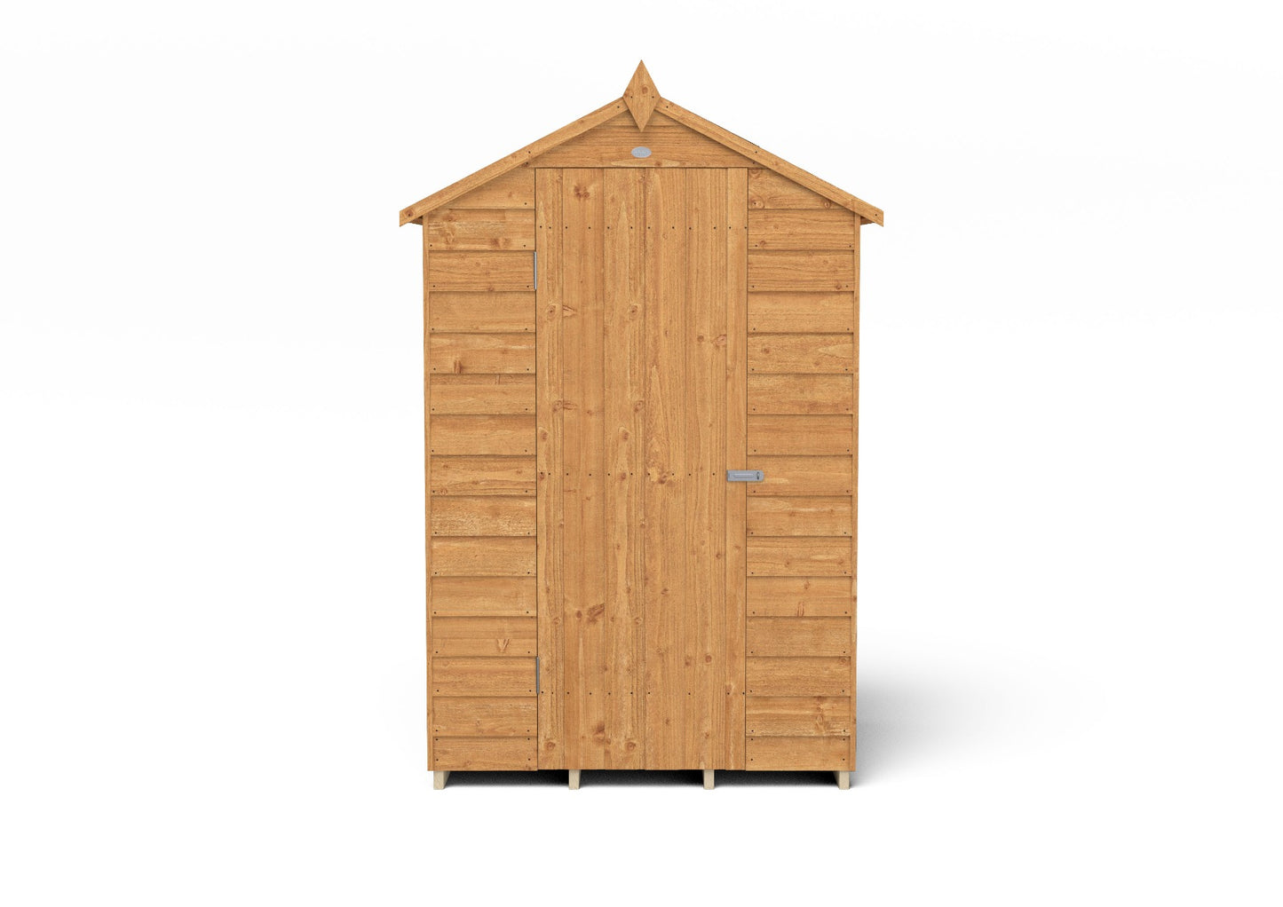 Forest Overlap Dip Treated Apex Shed - No Window - 4 x 3ft