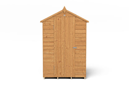 Forest Overlap Dip Treated Apex Shed - No Window (HD) - 4 x 3ft