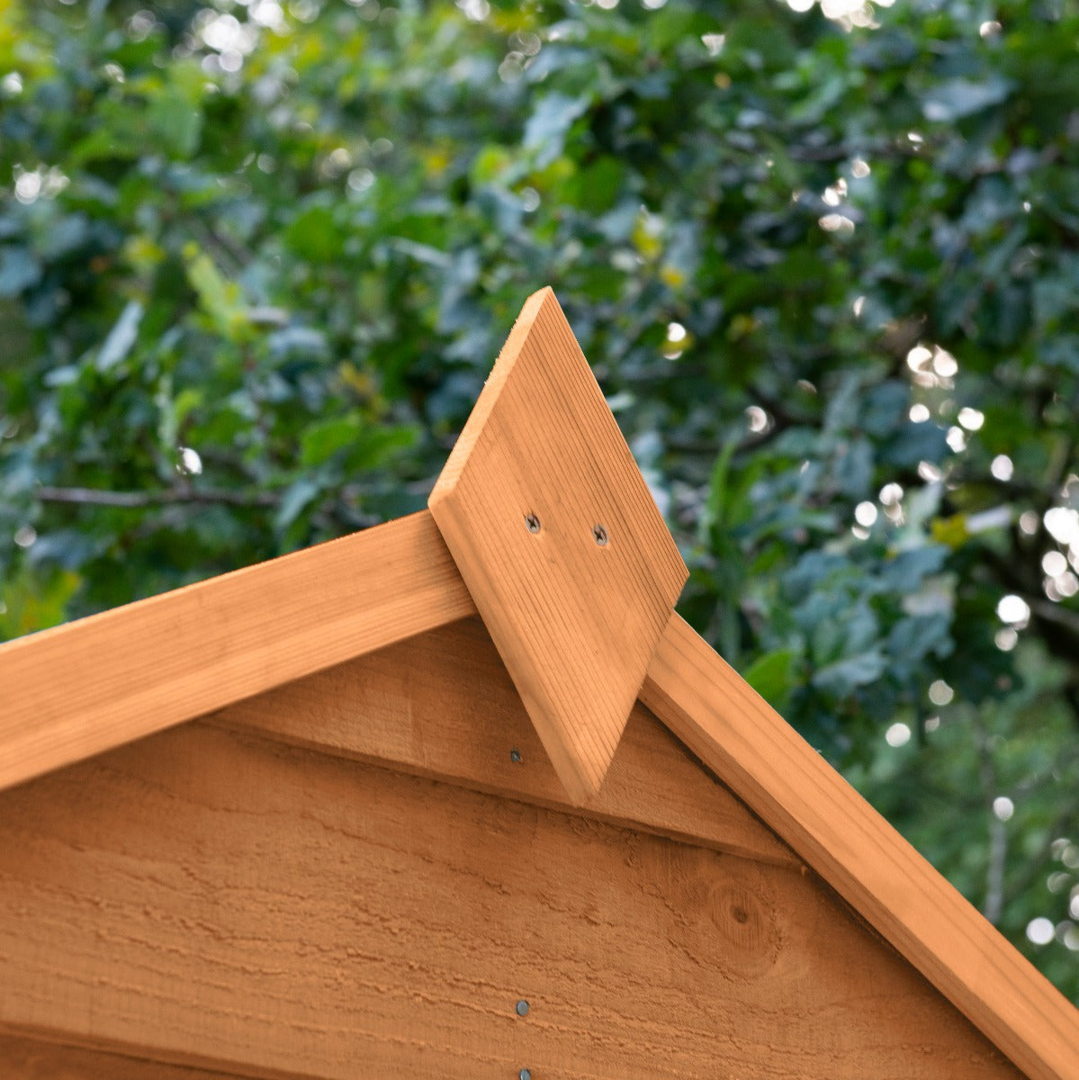 Forest Overlap Dip Treated Apex Shed - No Window - 4 x 3ft