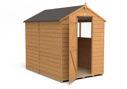 Forest Overlap Dip Treated Apex Shed - 7 x 5ft