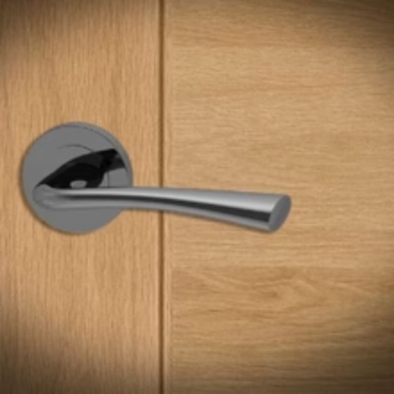 Oder BNP Lever / Round Rose T/R Bathroom Handle Pack - All Sizes