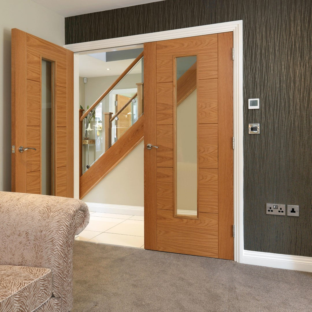 JB Kind Oak Emral Pre-Finished Internal Fire Door