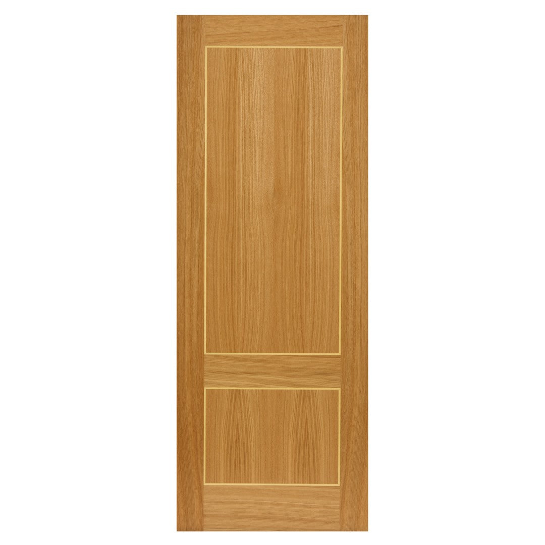 Image for JB Kind Oak Lucina Pre-Finished Internal Fire Door 1981 X 762 X 44mm