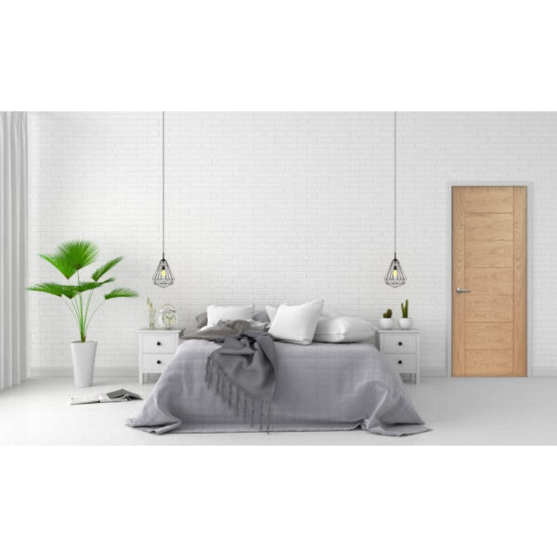 XL Joinery Palermo Original Pre-finished Oak Internal Door - 2040 x 826 x 40mm (32.5")