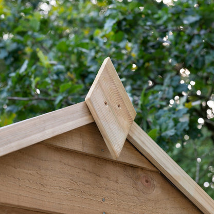 Forest Overlap Pressure Treated Apex Shed - Double Door - 10 x 10ft