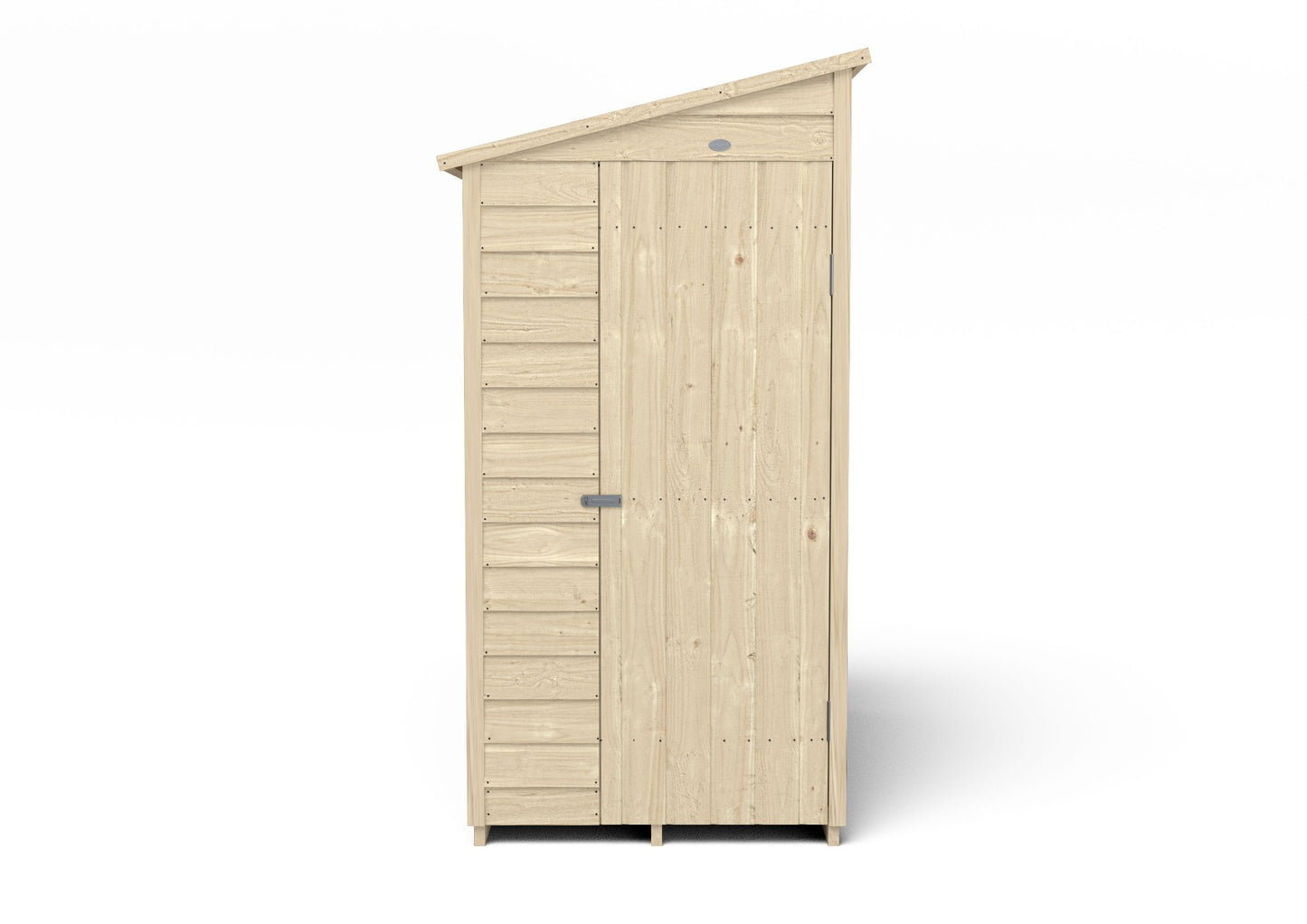 4LIFE Overlap Pressure Treated Pent Shed - No Window (HD) - 6 x 3ft