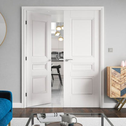 JB Kind Osborne White Primed Internal Door - 1981 x 610 x 35mm