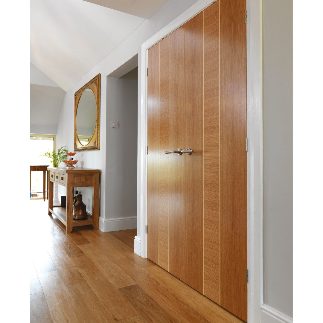 Image for JB Kind Oak Venus Pre-Finished Internal Fire Door