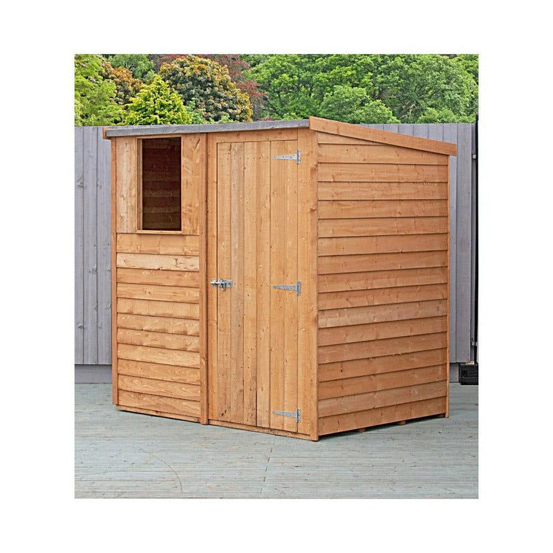 Shire Overlap Single Door Pent Shed