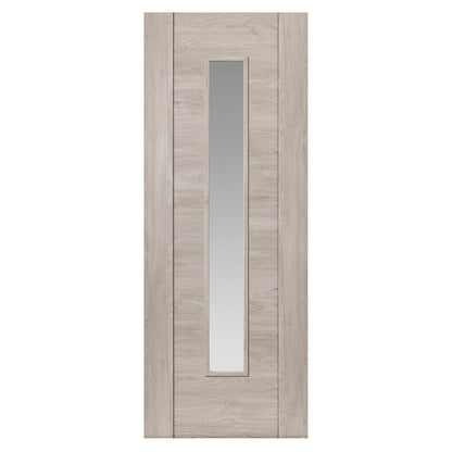 Image for JB Kind Alabama Glazed Fumo Wood Effect Laminate Internal Door