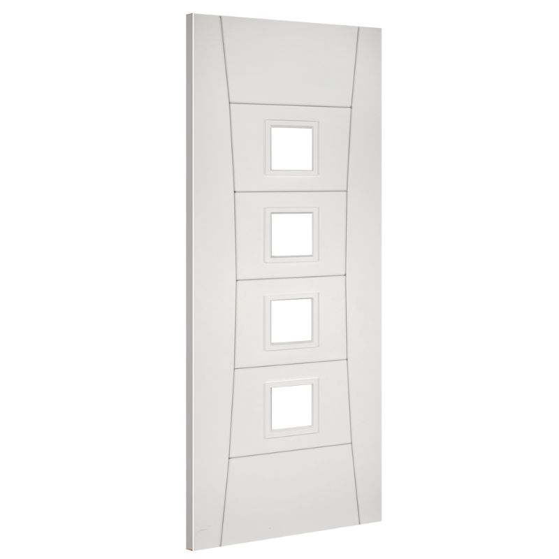 Image for Deanta Pamplona Unglazed Interior White Primed Fire Door 1981 x 610 x 45mm